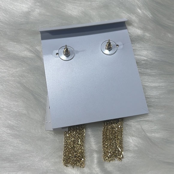 2. NWT Kendra Scott Sienna Sun Statement Earrings in Gold - Picture 3 of 3